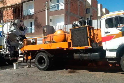 Aluguel de Bomba de Lançar Concreto