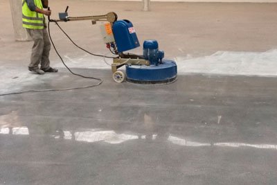 Polimento de Piso de Concreto